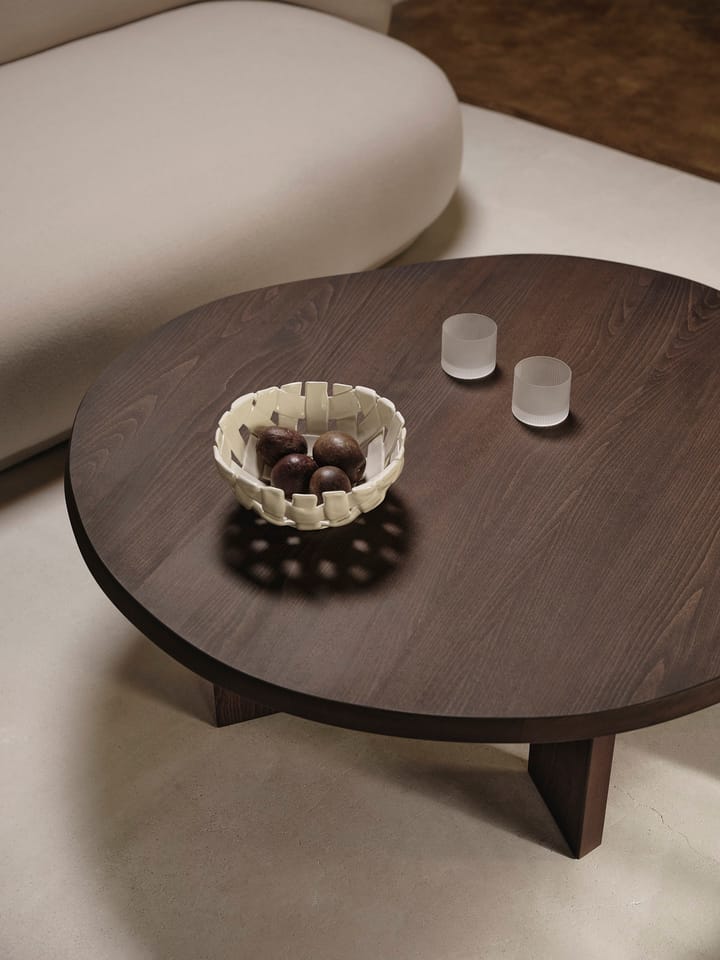 Tarn τραπεζάκι σαλονιού 107,6x108,1 cm, Dark stained beech Ferm Living