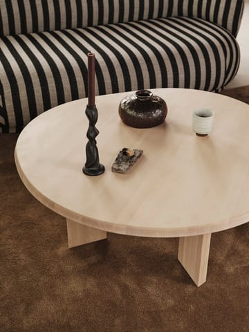 Tarn τραπεζάκι σαλονιού 107,6x108,1 cm - White oiled beech - Ferm Living