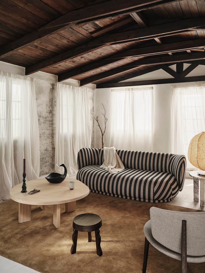 Tarn τραπεζάκι σαλονιού 107,6x108,1 cm, White oiled beech Ferm Living