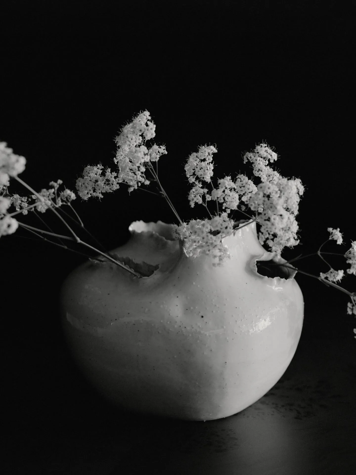 Tereo βάζο, Off-white speckle, 18 εκ. Ferm Living