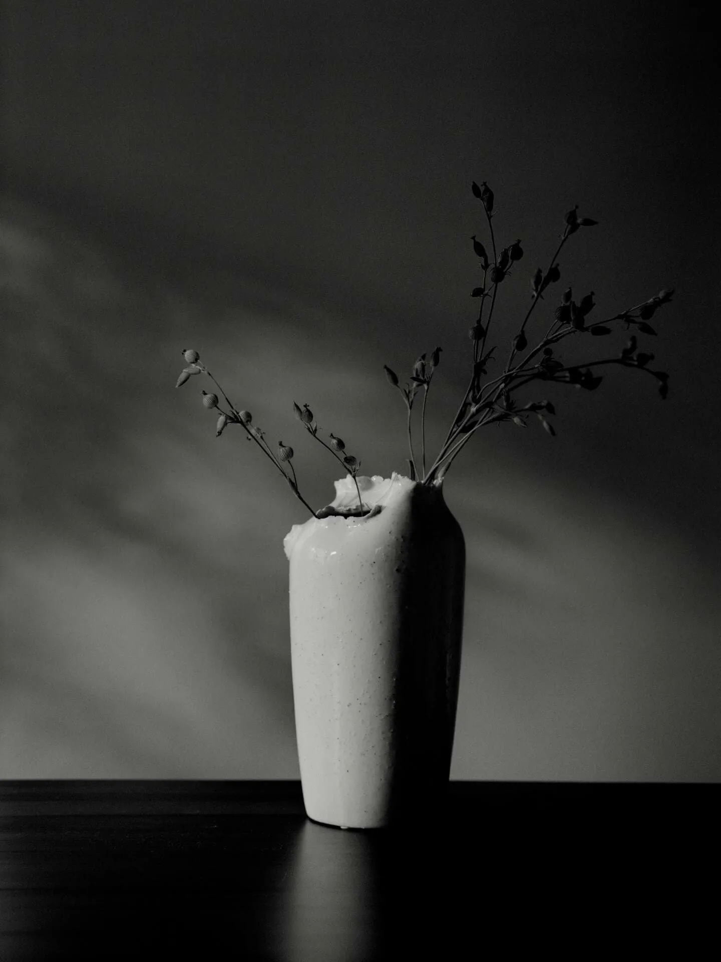 Tereo βάζο, Off-white speckle, 27 εκ. Ferm Living