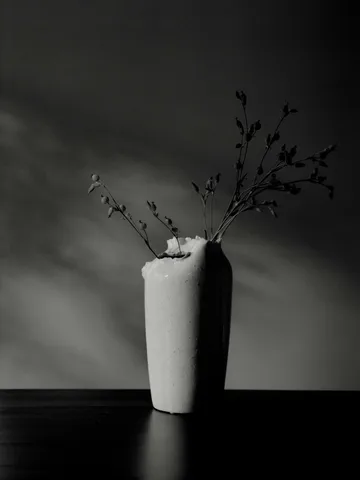 Tereo βάζο - Off-white speckle, 27 εκ. - Ferm Living