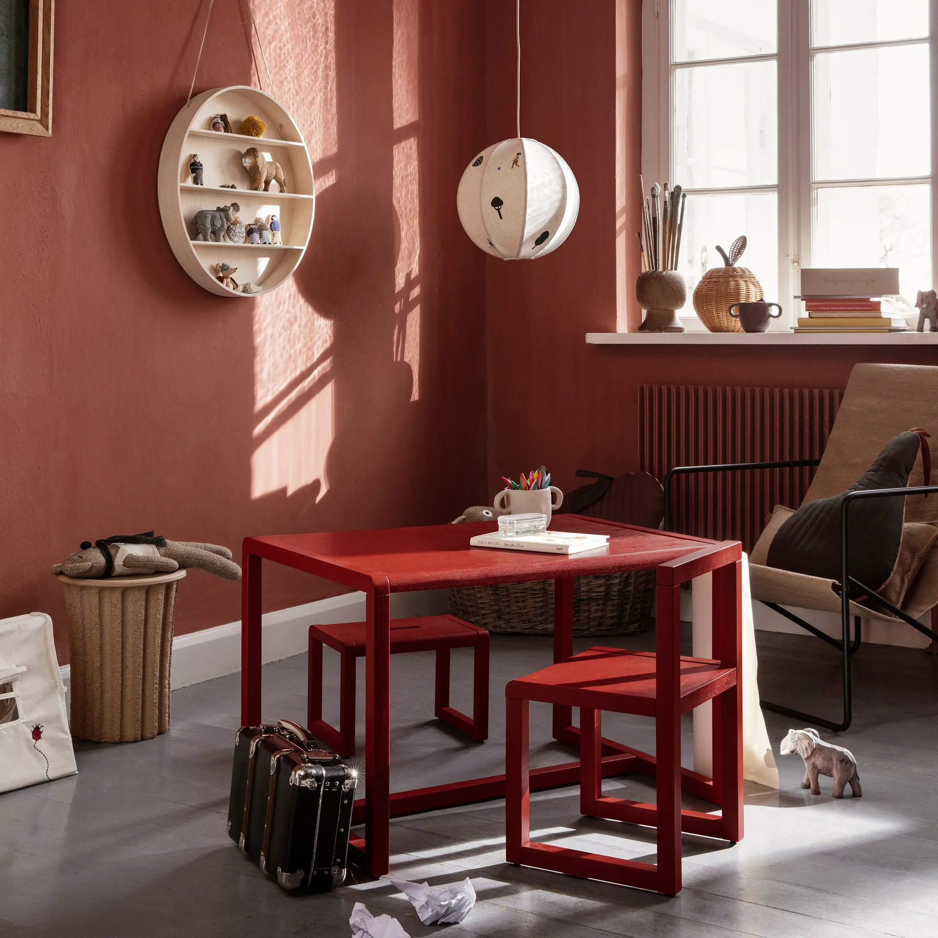 The Park αμπαζούρ Ø35 cm, Πολύχρωμο Ferm Living