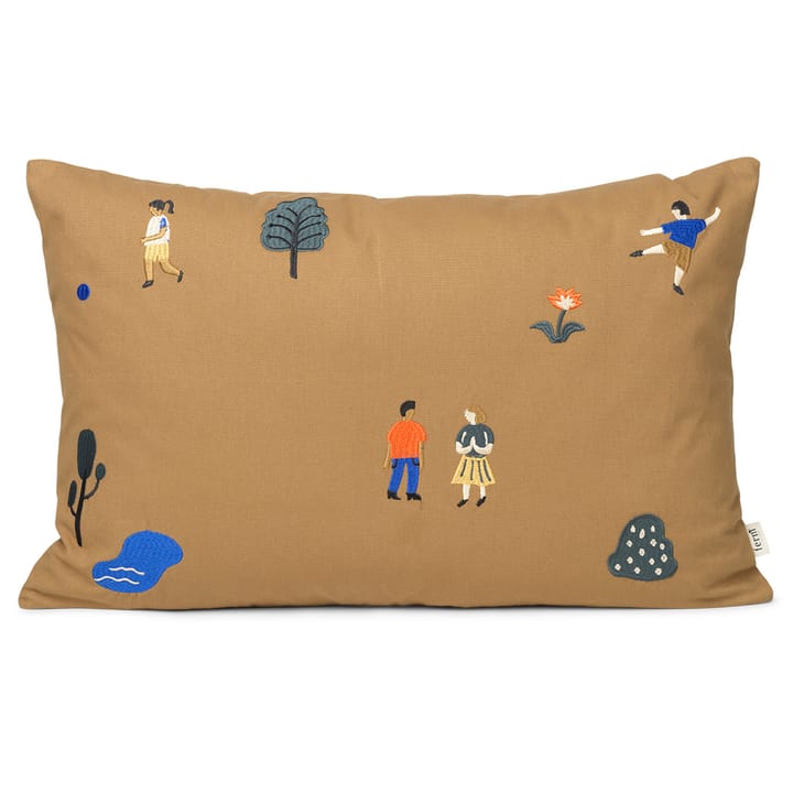 The Park μαξιλάρι 40x60 cm - καφέ φύκια - Ferm Living