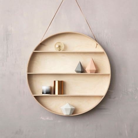 The Round Dorm ράφι, Ø 55 cm Ferm Living