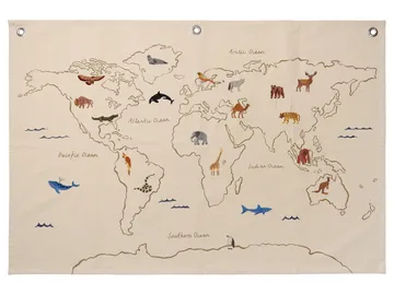 The world δείγμα υφάσματος - Offwhite - Ferm Living