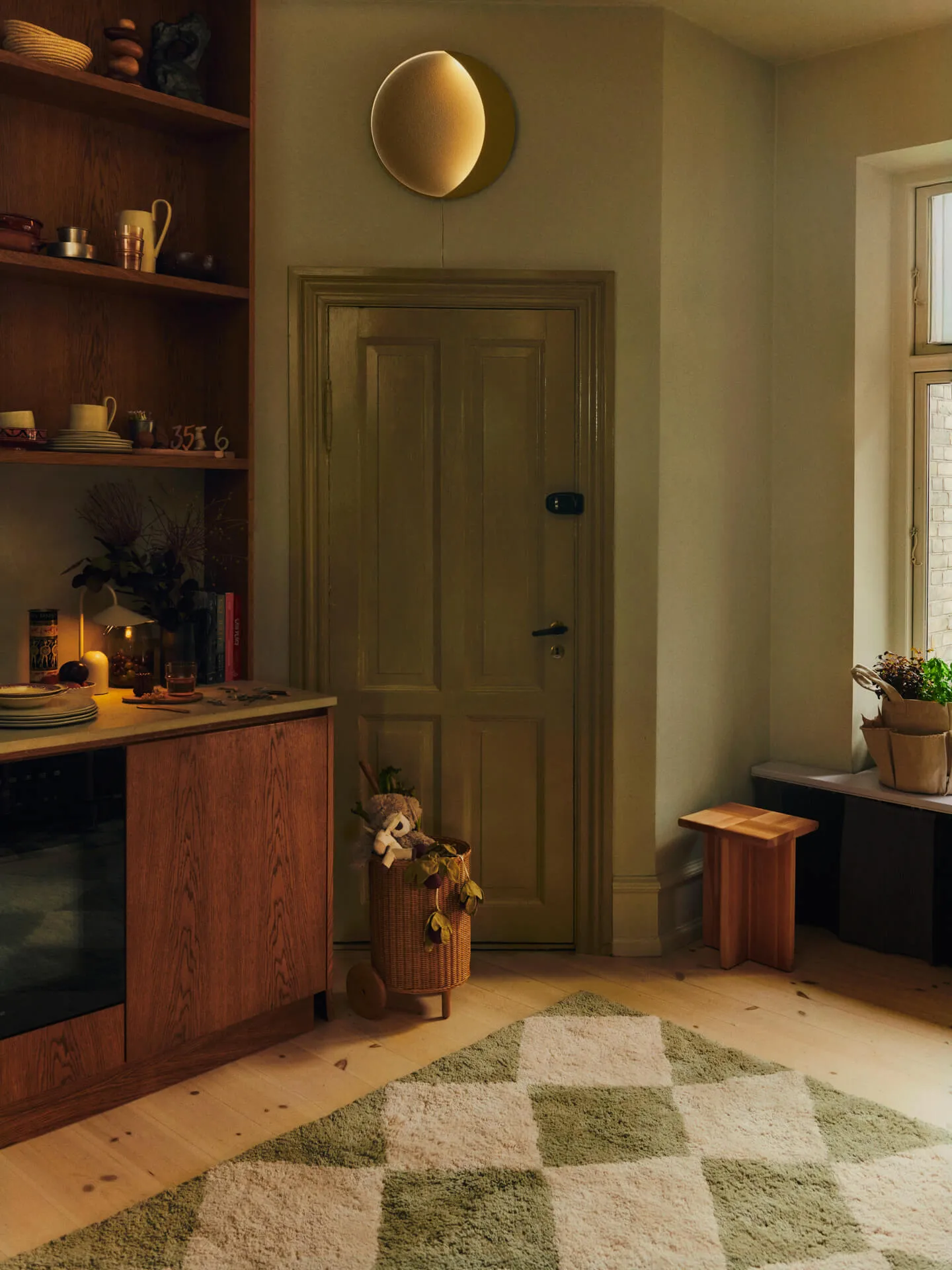 Tilt χαλί, Elm green, 140x200 cm Ferm Living