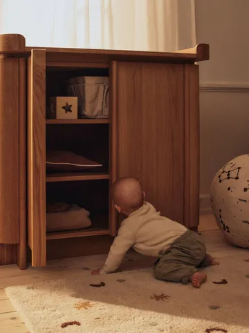 Αλλαξιέρα για τη συρταριέρα Tilu - Natural oak, 100x74x10 εκ. - Ferm Living