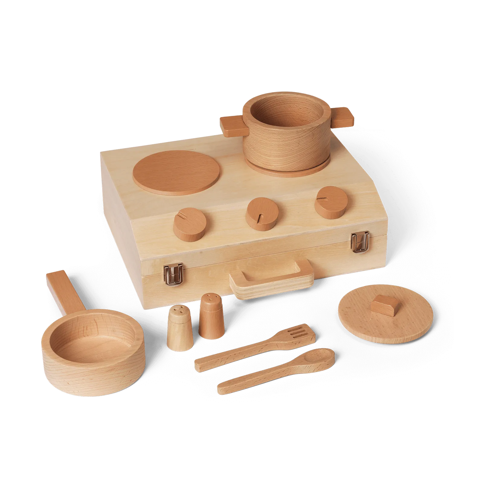 Σετ μαγειρικής Toro Suitcase Kitchen για παιδιά, Natural Ferm Living