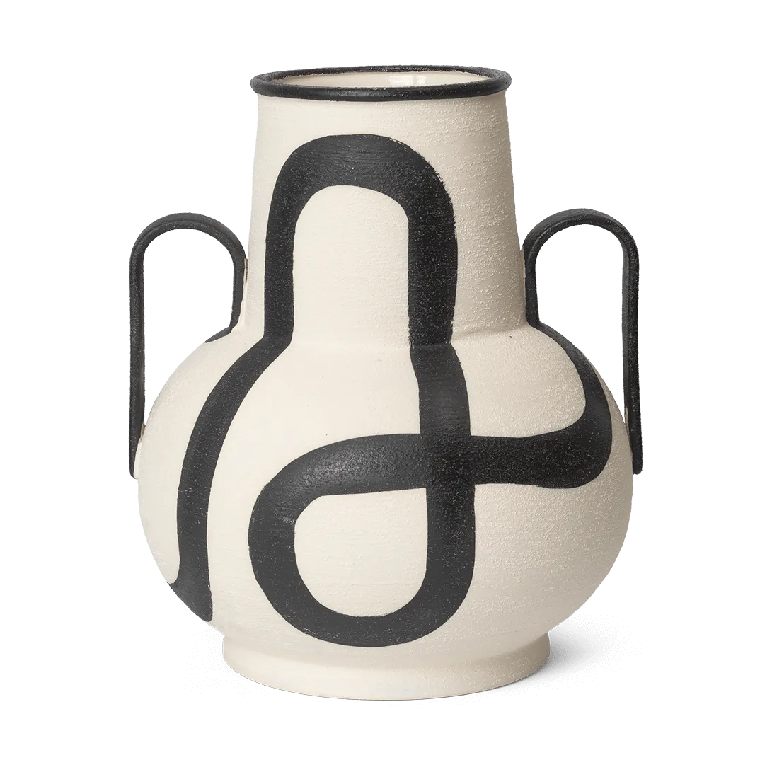 Trace βάζο, Εκρού Ferm Living