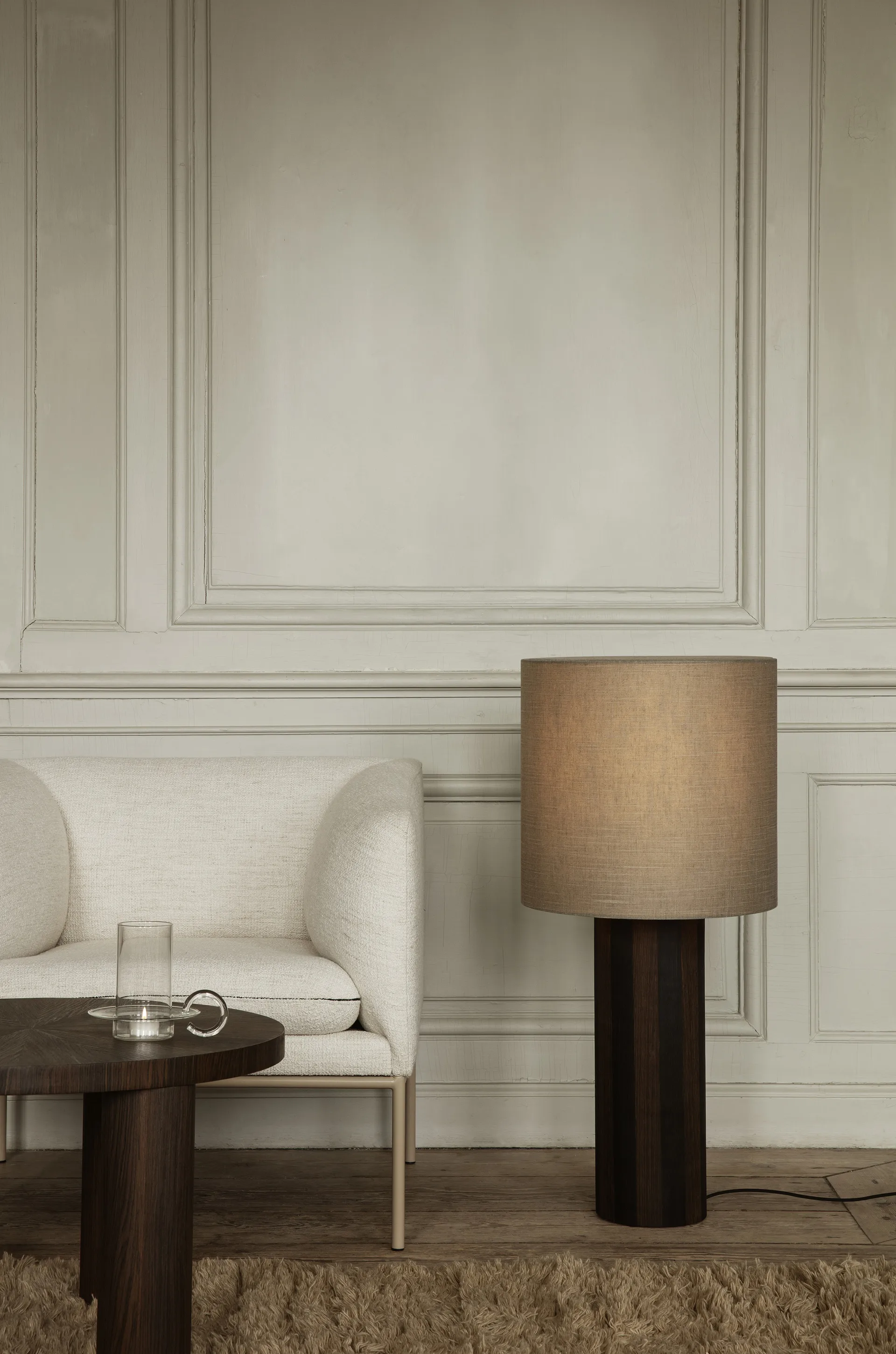 Turn πολυθρόνα, Cashmere bouclé offwhite Ferm Living