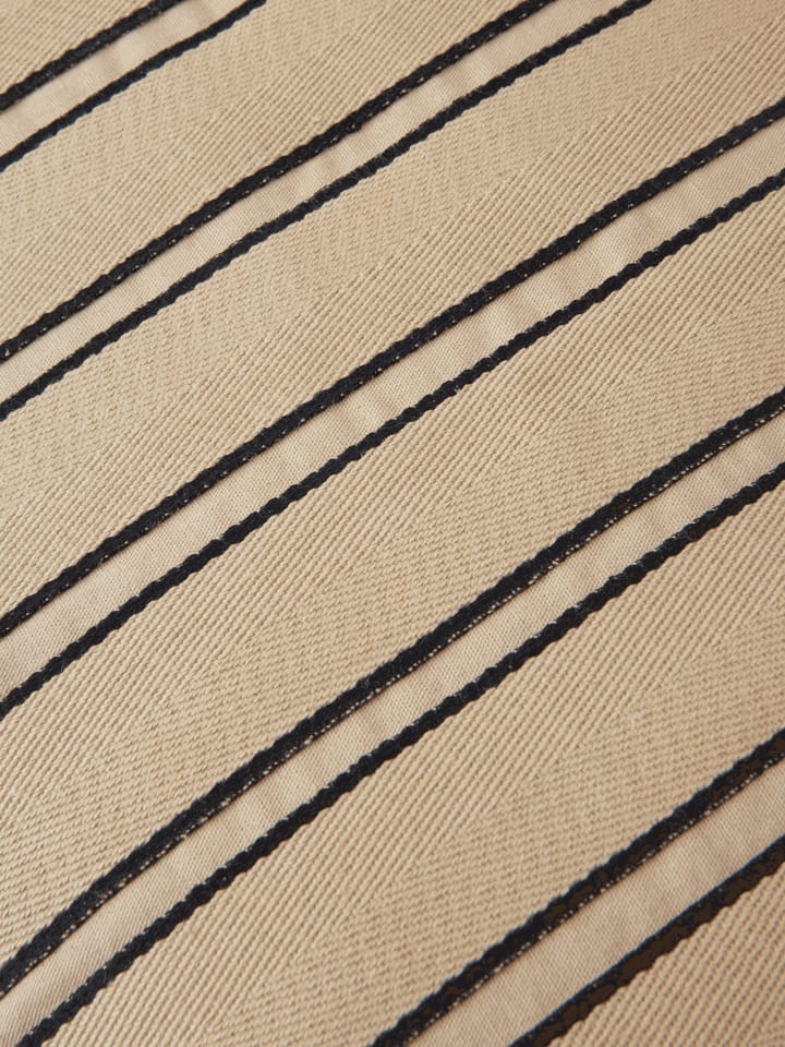 Twill μαξιλαροθήκη 40x60 cm, Cashmere-black Ferm Living