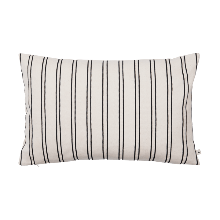 Twill μαξιλαροθήκη 40x60 cm - Off-white-black - Ferm Living