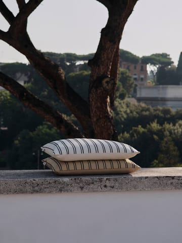 Twill μαξιλαροθήκη 40x60 cm - Off-white-black - Ferm Living