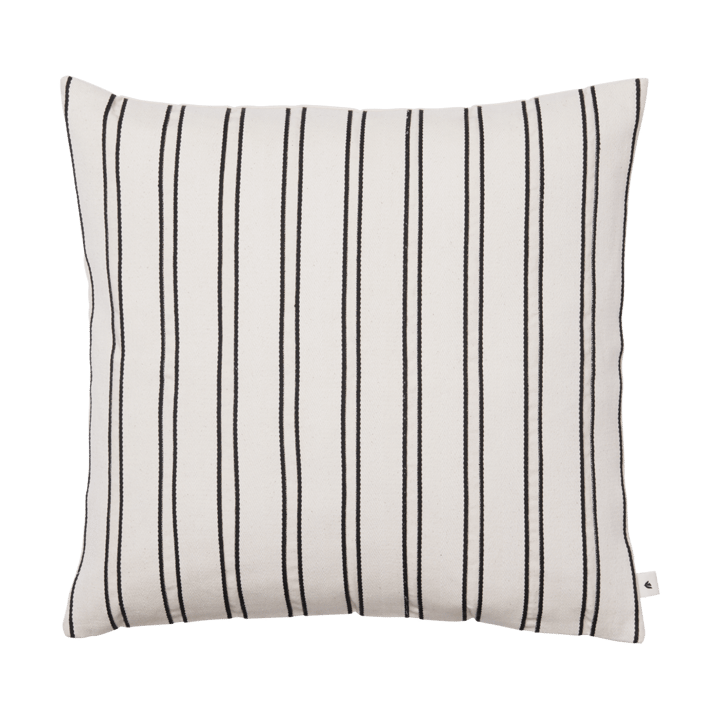 Twill μαξιλαροθήκη 50x50 cm - Off-white-black - Ferm Living