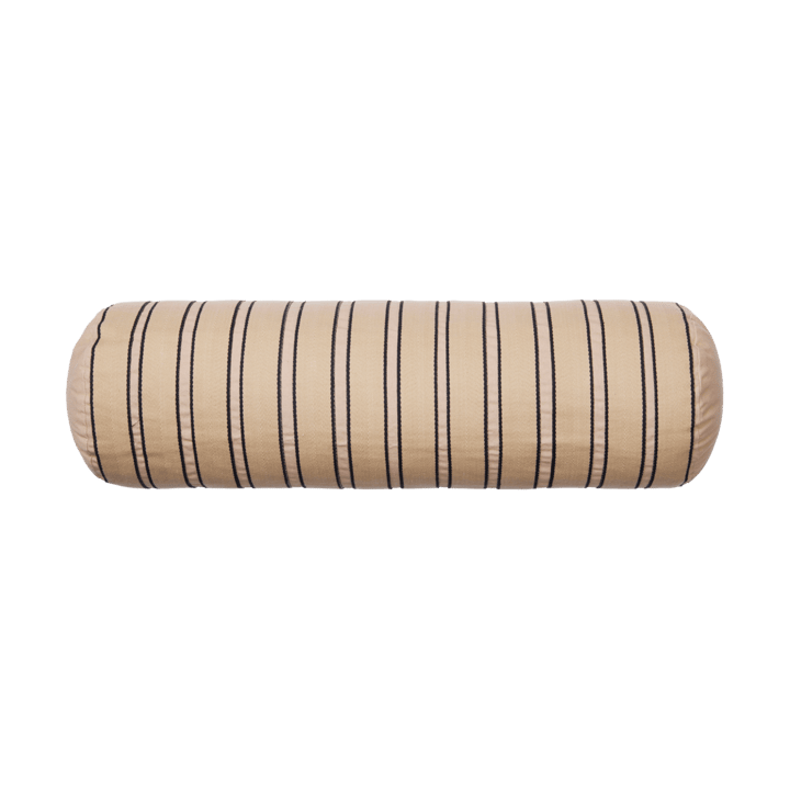 Twill bolster cylinderkudde - Cashmere-black - Ferm Living