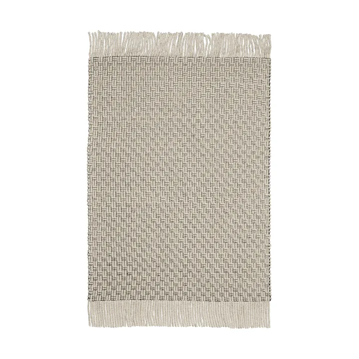 Udo χαλί - Off-white-black, 140x200 εκ. - Ferm Living