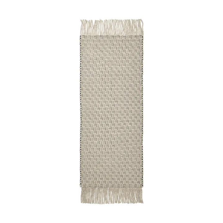 Udo χαλί - Off-white-black, 80x200 εκ. - Ferm Living