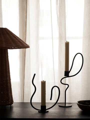 Valse κηροπήγιο high - Μαύρο - Ferm Living