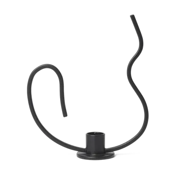 Valse κηροπήγιο low - Μαύρο - Ferm Living