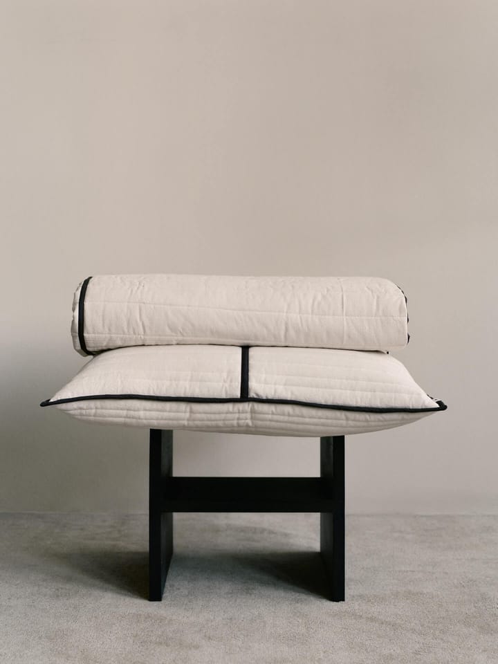 Vari quiltat υπέρστρωμα, Natural-dark chocolate, 260x230 cm Ferm Living