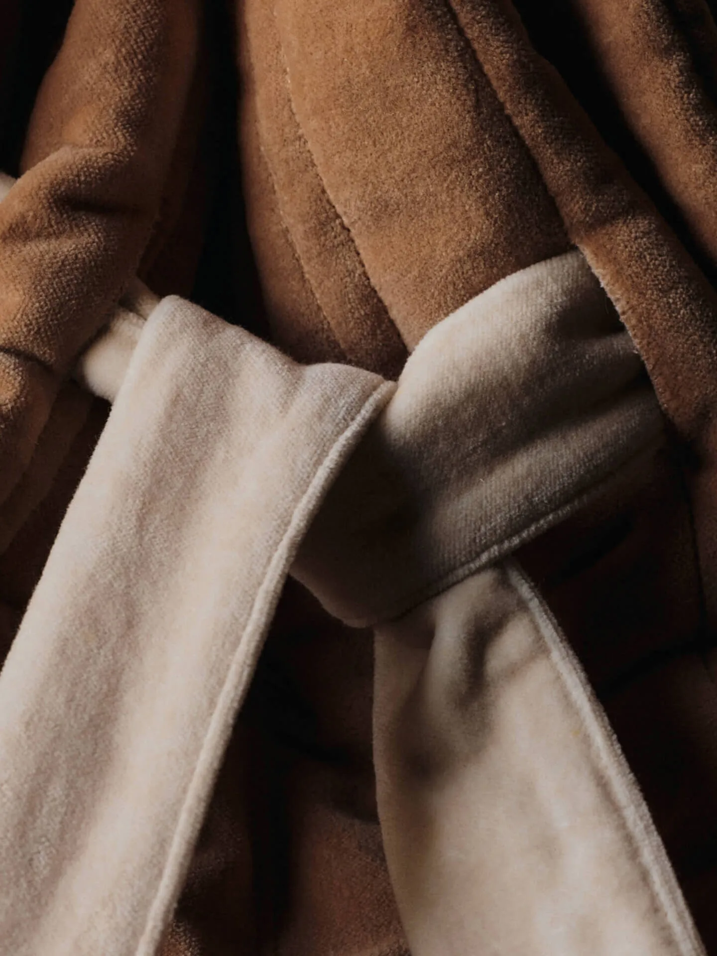 Vari quilted σακούλα 50x70 εκ., Velvet-tan Ferm Living