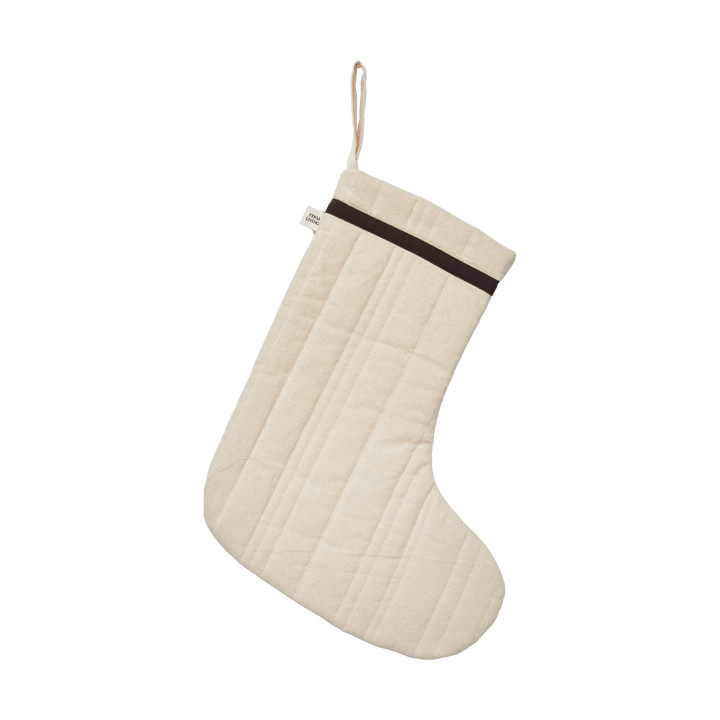 Vari quilted χριστουγεννιάτικη κάλτσα - Cotton-natural - Ferm Living