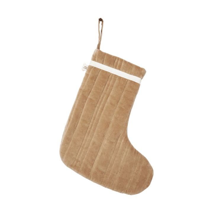 Vari quilted χριστουγεννιάτικη κάλτσα - Velvet-tan - Ferm Living
