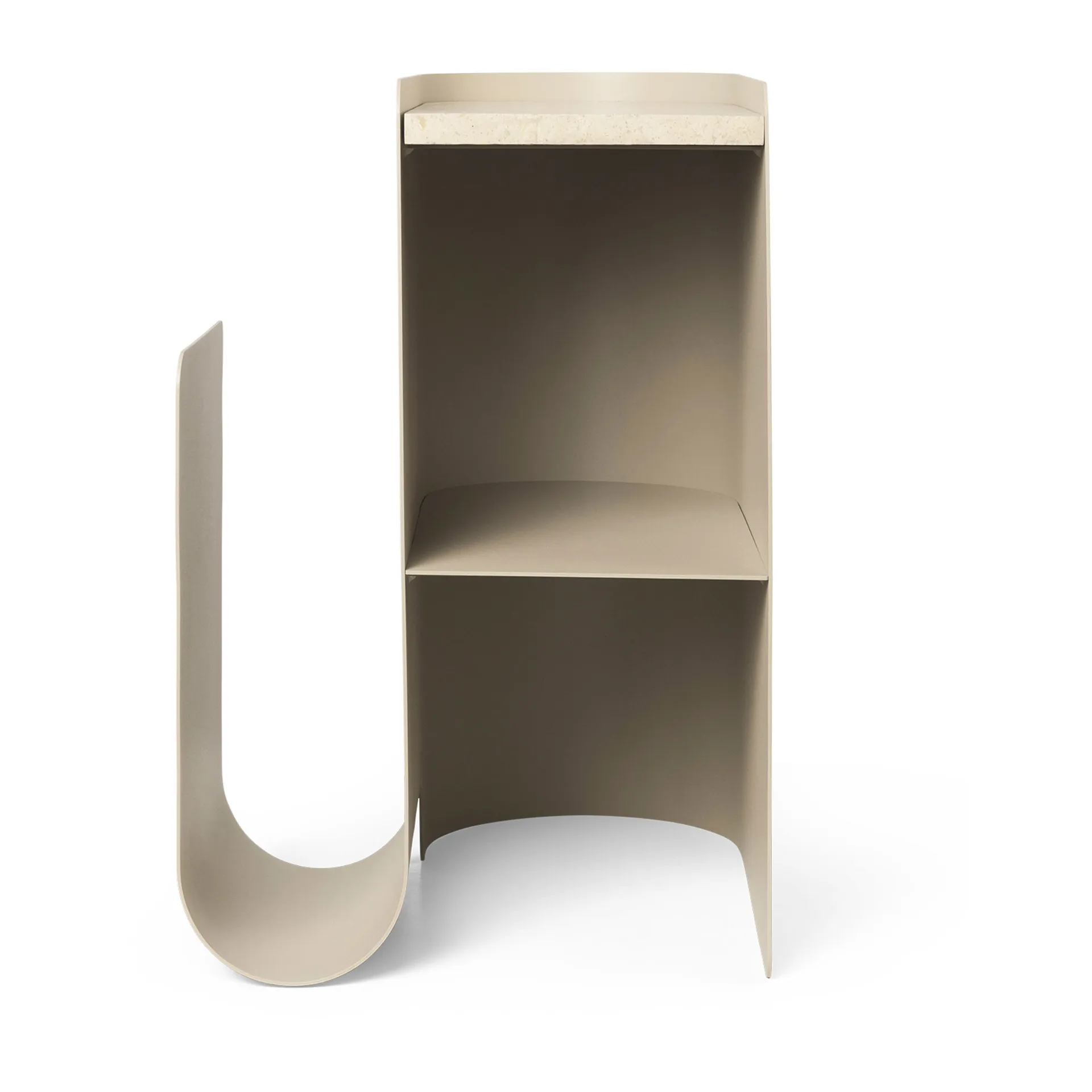 Τραπεζάκι Vault 40,2x33,4x50 εκ., Cashmere Ferm Living