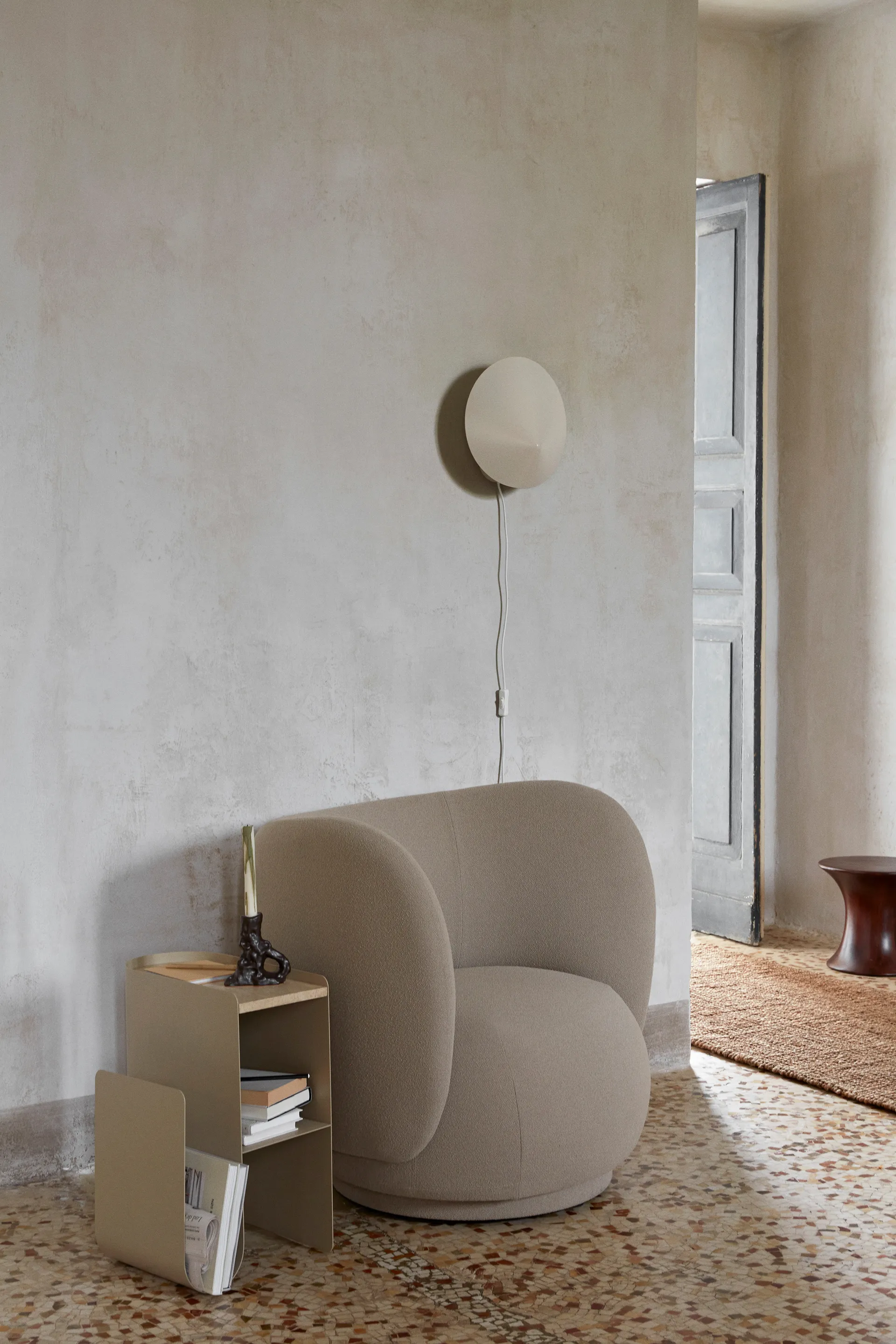 Τραπεζάκι Vault 40,2x33,4x50 εκ., Cashmere Ferm Living