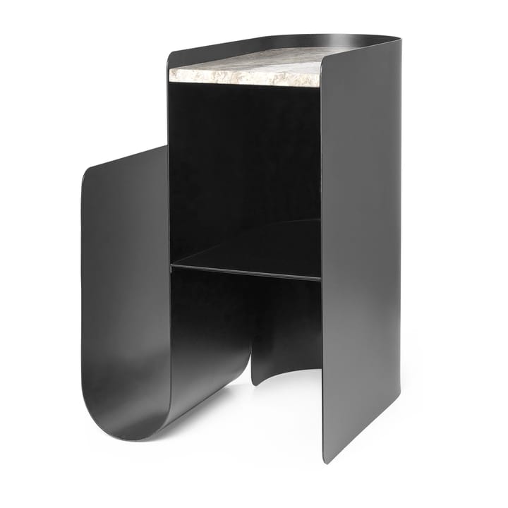 Τραπεζάκι Vault 40,2x33,4x50 εκ. - Μαύρο - Ferm Living