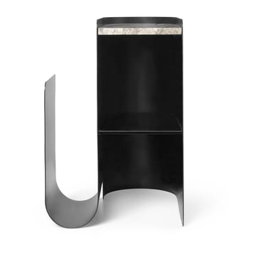 Τραπεζάκι Vault 40,2x33,4x50 εκ. - Μαύρο - Ferm Living