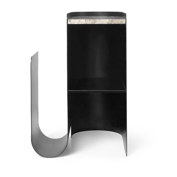 Τραπεζάκι Vault 40,2x33,4x50 εκ., Μαύρο Ferm Living