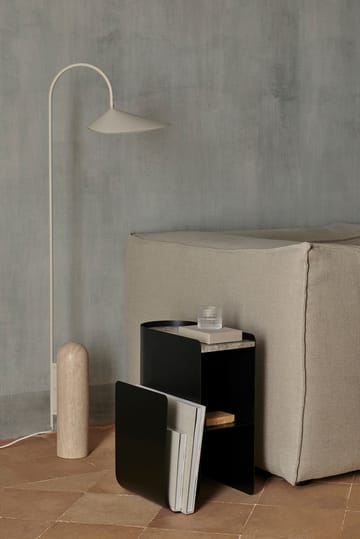 Τραπεζάκι Vault 40,2x33,4x50 εκ. - Μαύρο - Ferm Living