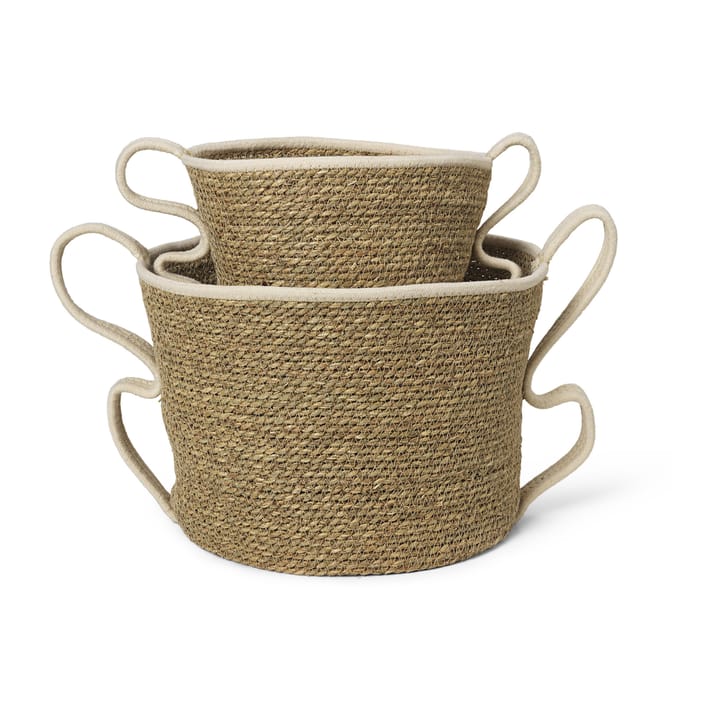Verso κουτί αποθήκευσης 2 κομμάτια, Off-white Ferm Living