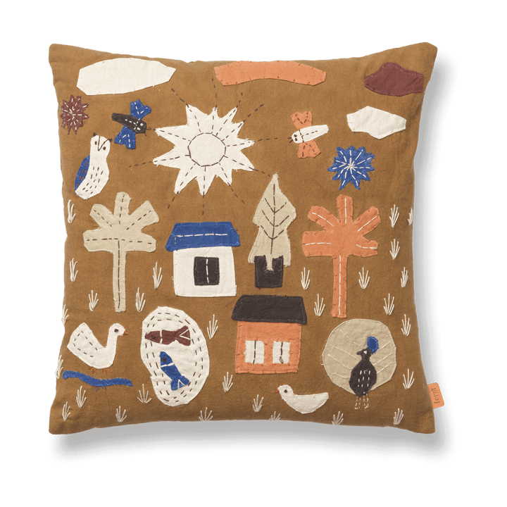 Village μαξιλάρι 40x40 cm - Ζάχαρη Φύκια - Ferm Living