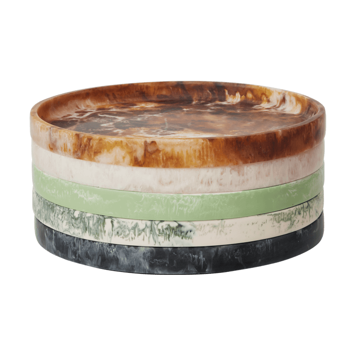 Virelle βάζο 18 εκ., Emerald-off-white Ferm Living