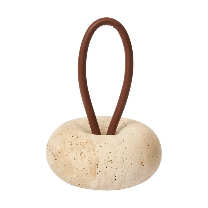 Wa στοπ πόρτας - Travertine, Ø14 εκ. - Ferm Living