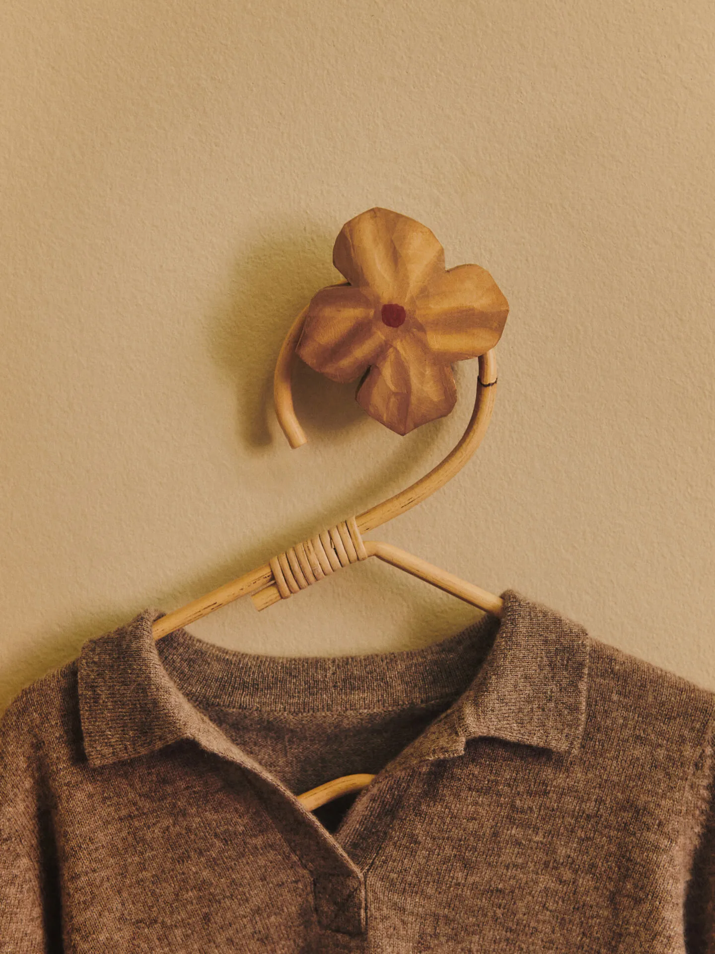 Wavi κρεμάστρες 3-pack, Natural Ferm Living