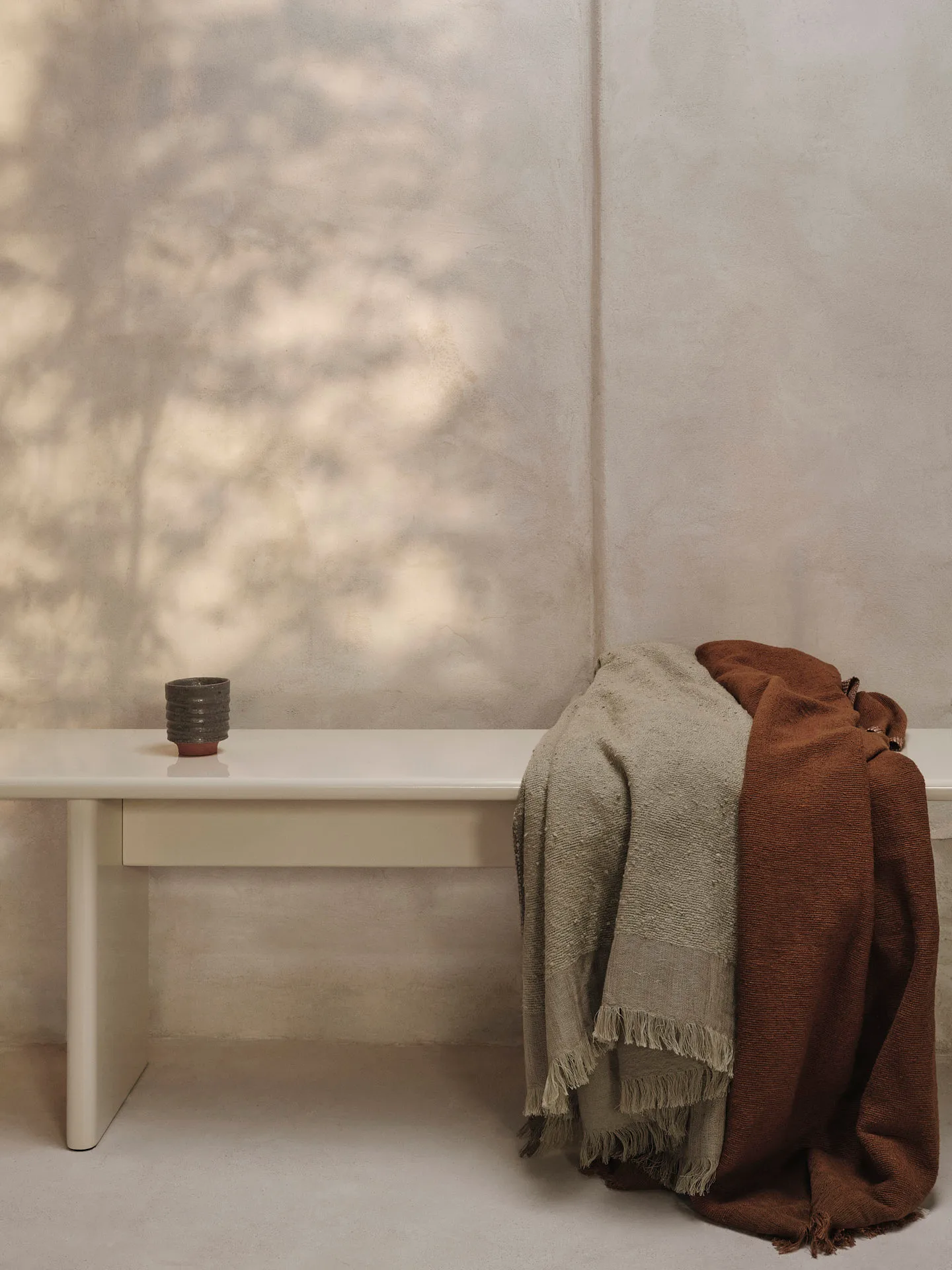 Weaver κουβέρτα 120x170 cm, Grey green Ferm Living