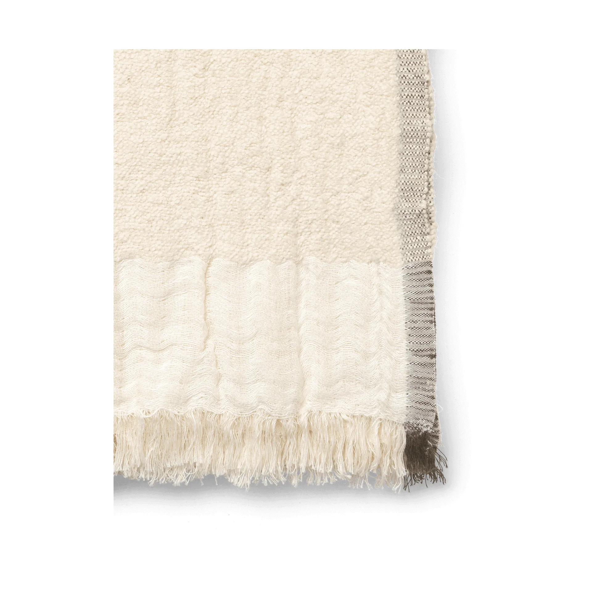 Weaver ριχτάρι 120x170 cm, Εκρού Ferm Living