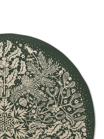 Winter Forest Tree χαλί για χριστουγεννιάτικο δέντρο - dark green - Ferm Living