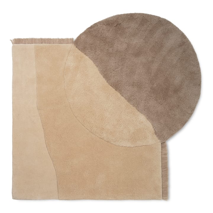 Wowe χαλί 140x180 cm - Μπεζ - Ferm Living