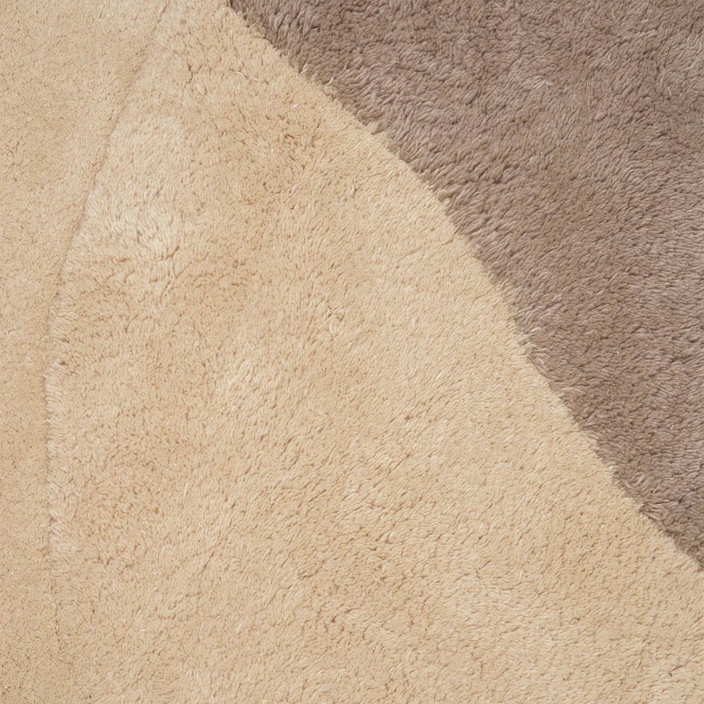 Wowe χαλί 140x180 cm, Μπεζ Ferm Living