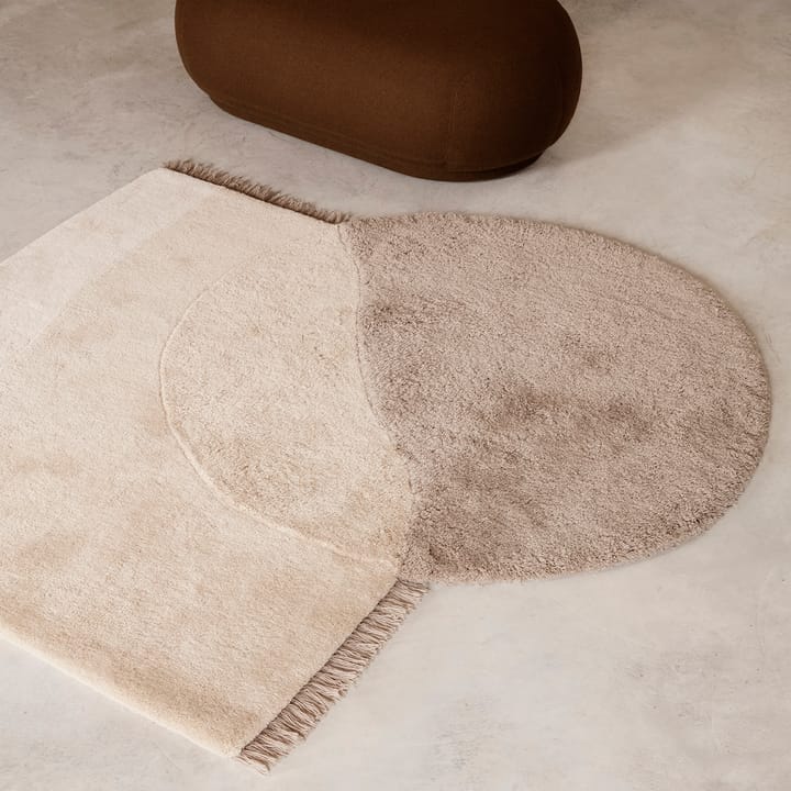 Wowe χαλί 140x180 cm, Μπεζ Ferm Living