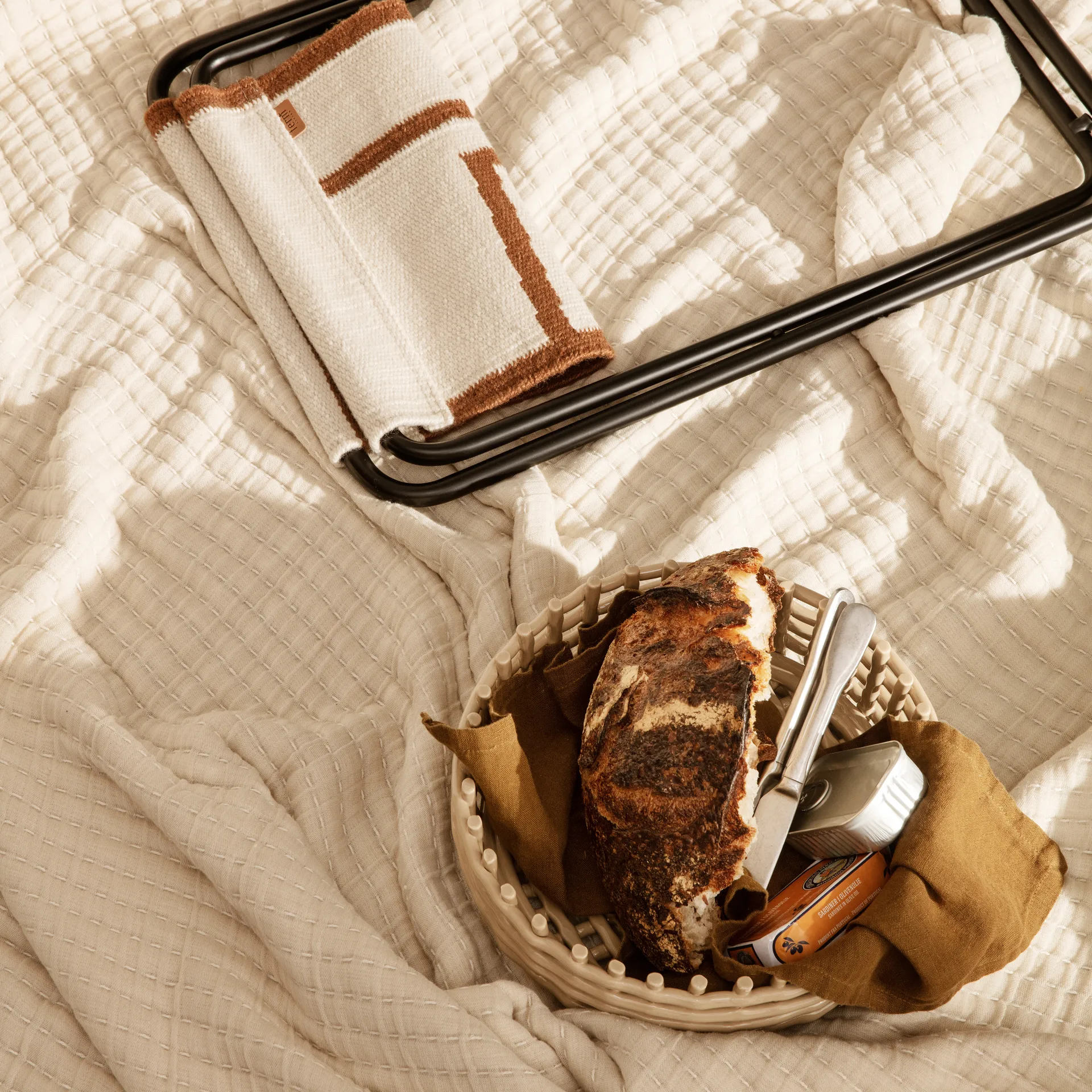 Πλεκτό κεραμικό μπολ, κασμίρ Ferm Living