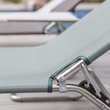 ξαπλώστρα Amigo - Tyg sage green-aluminium - Fiam