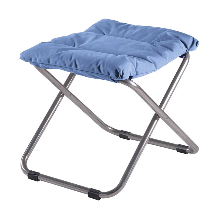 Chico Soft υποπόδιο - Light blue-beige supertex - Fiam