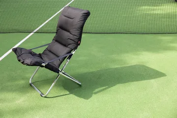 Fiesta Soft ξαπλώστρα - Black - Fiam