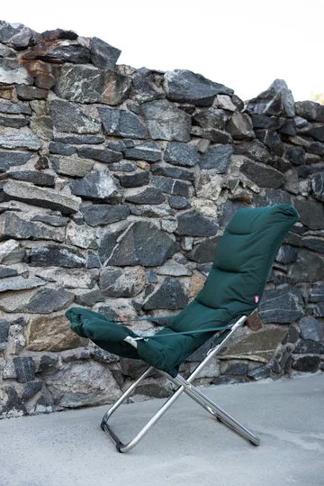 Fiesta Soft ξαπλώστρα - Tyg dark green-aluminiumstativ - Fiam